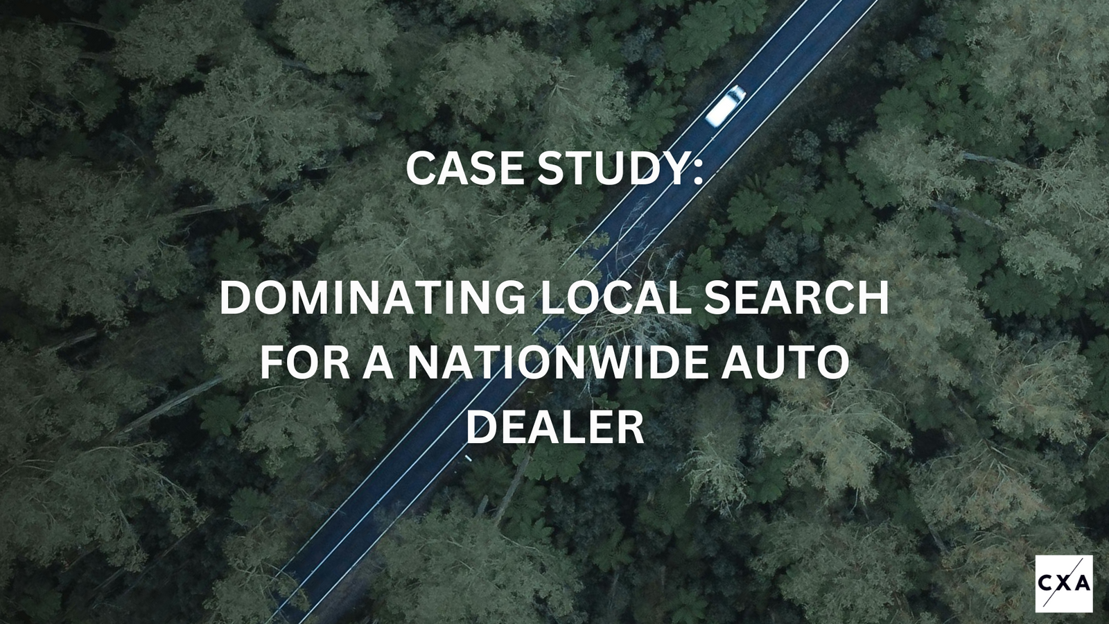 Case Study: Dominating Local Search for a Nationwide Automotive Dealer Network