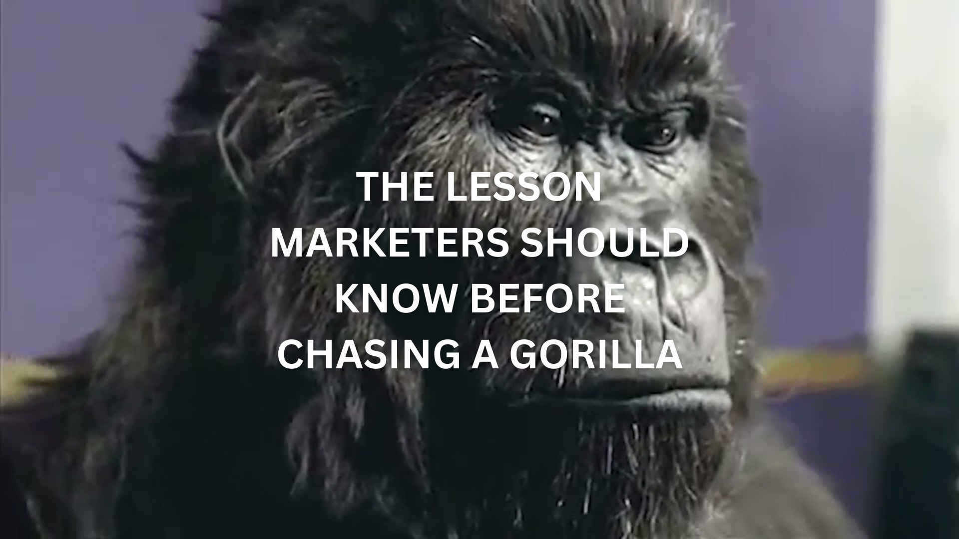 Cadbury’s Gorilla Campaign: A One-of-a-Kind Marketing Triumph That Brands Can’t Replicate