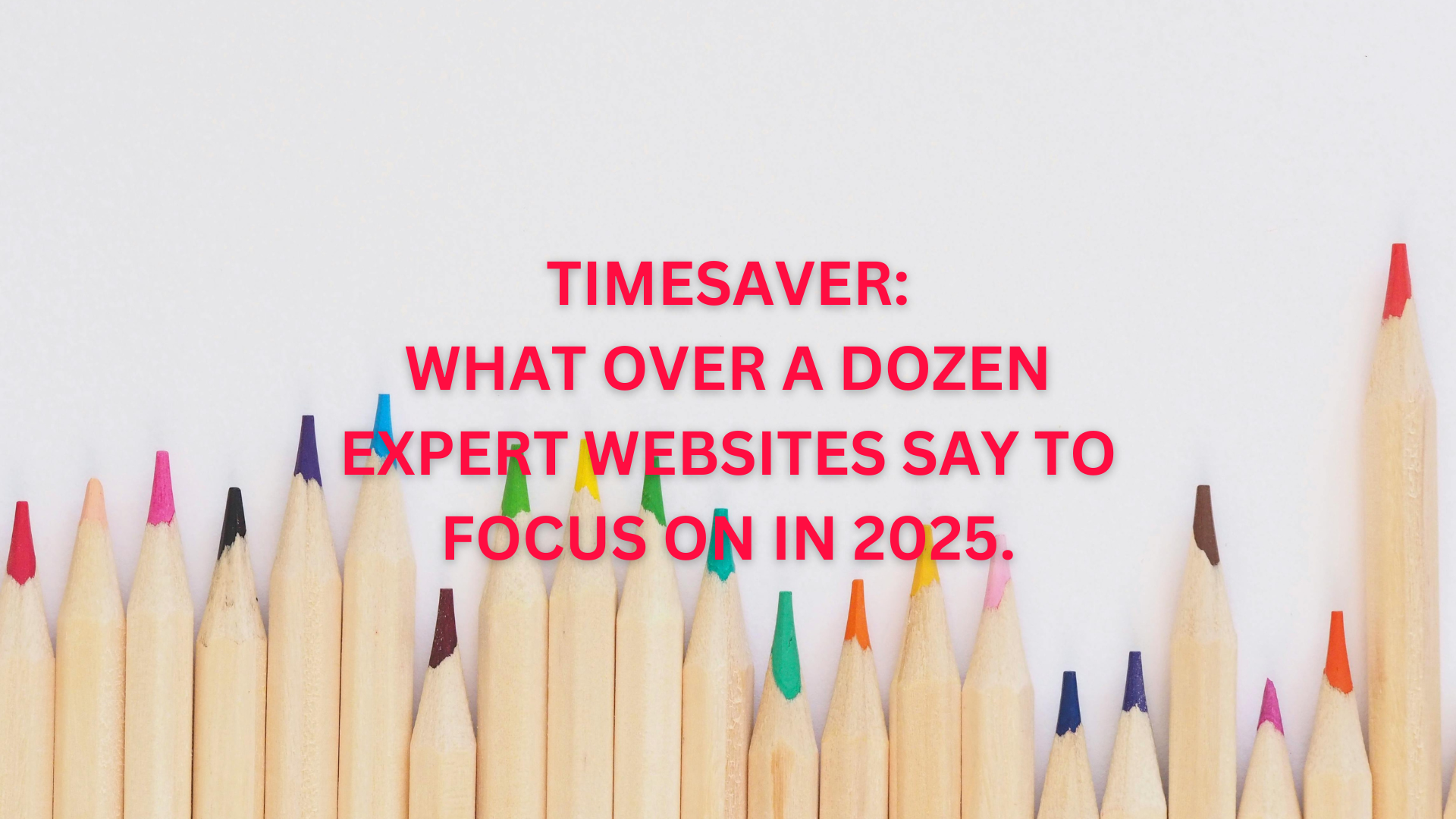 We've consolidated a dozen '10 top ecommerce tips for 2025' blogs so you don't have to.