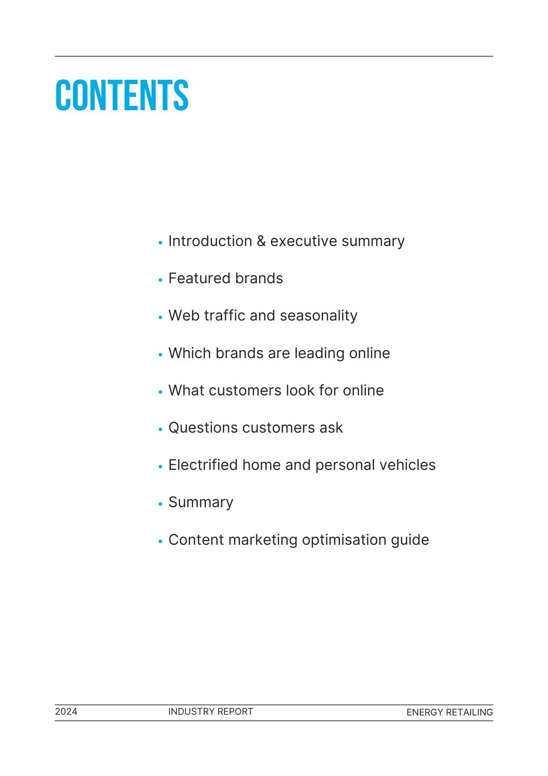 The Retail Electricity Market - AU - customers and competitors