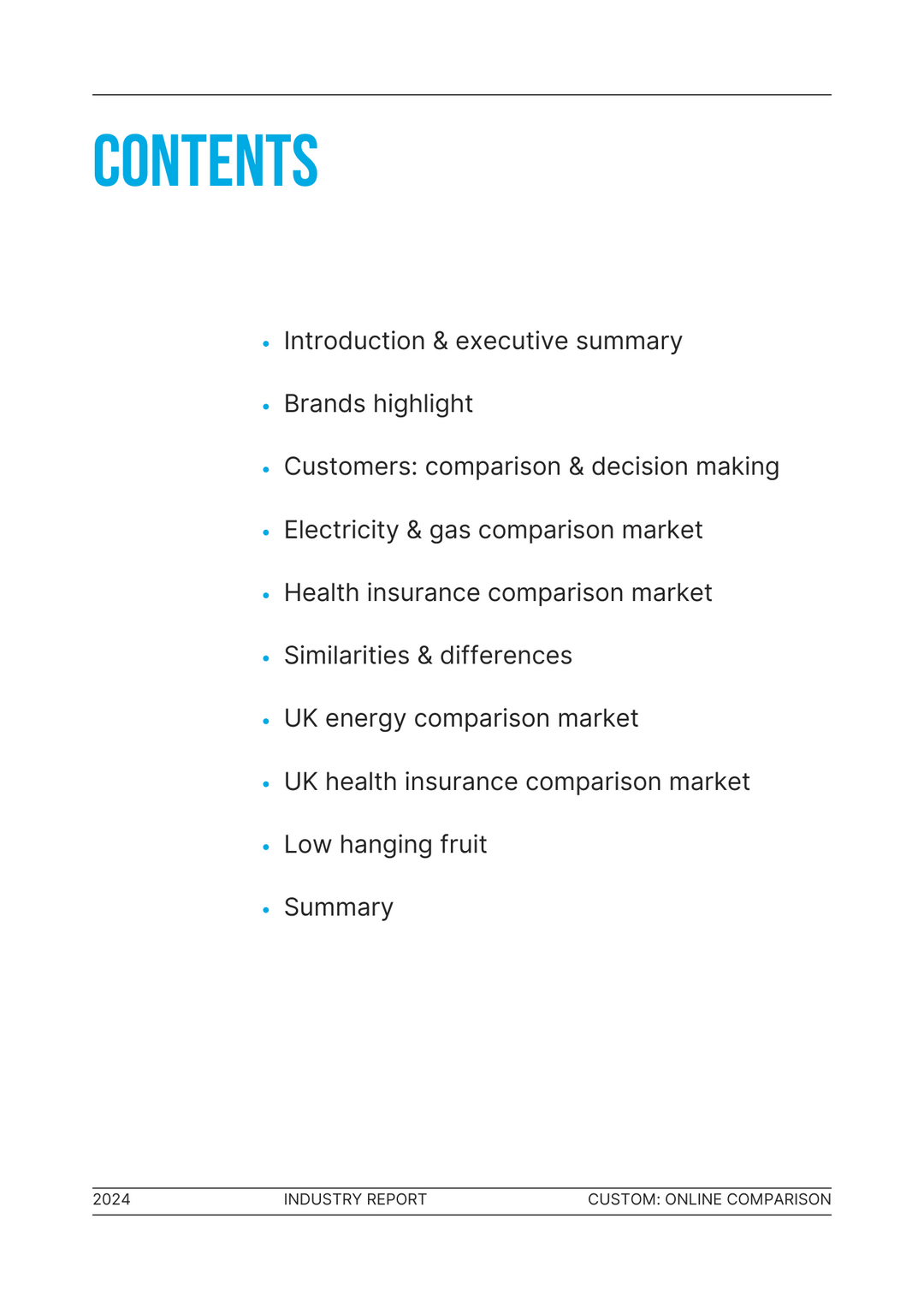 Custom Report: Health & Energy Online Comparison - AU, UK